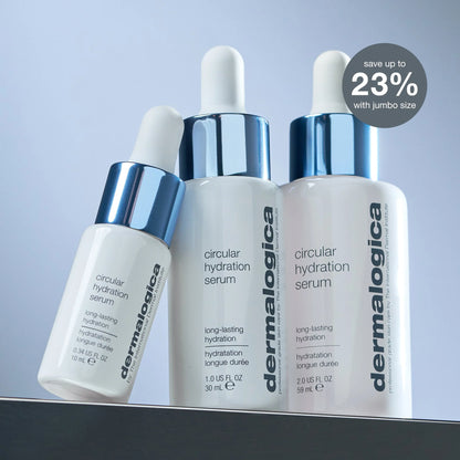 circular hydration serum with hyaluronic acid