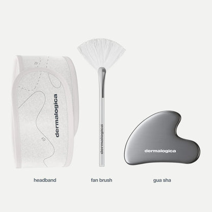 expertise set (6 full-sizeface  + 2 face tools + headband)