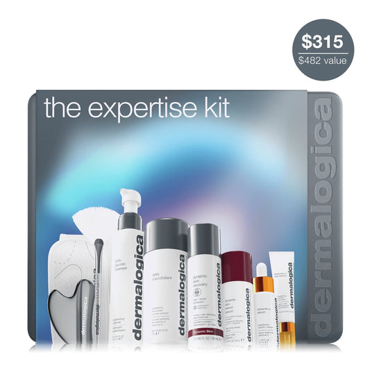 expertise set (6 full-sizeface  + 2 face tools + headband)