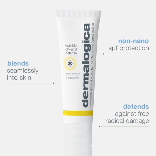 invisible physical defense mineral sunscreen spf 30