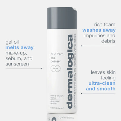 oil to foam total cleanser