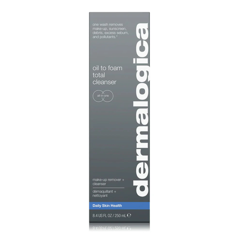 oil to foam total cleanser