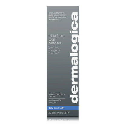 oil to foam total cleanser